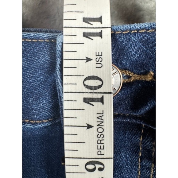 Aria Shyanne Mid Rise Bootcut Jeans Dark Wash Denim Size 32W x 32L - Picture 4 of 6